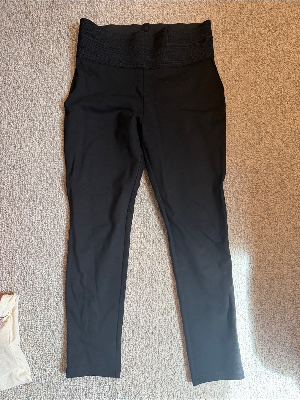 Zara Black High-Waist Girls Leggings